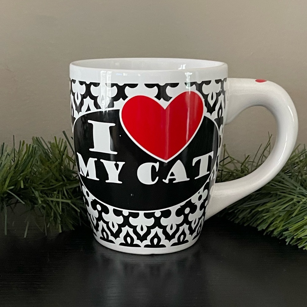 Petrage coffee mug - I Love My Cat